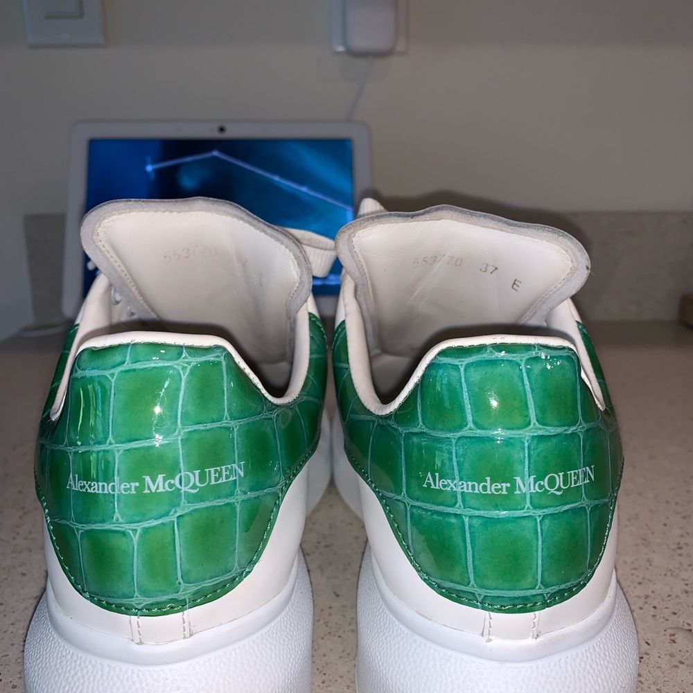 Alexander McQueen Kids Green Sneakers